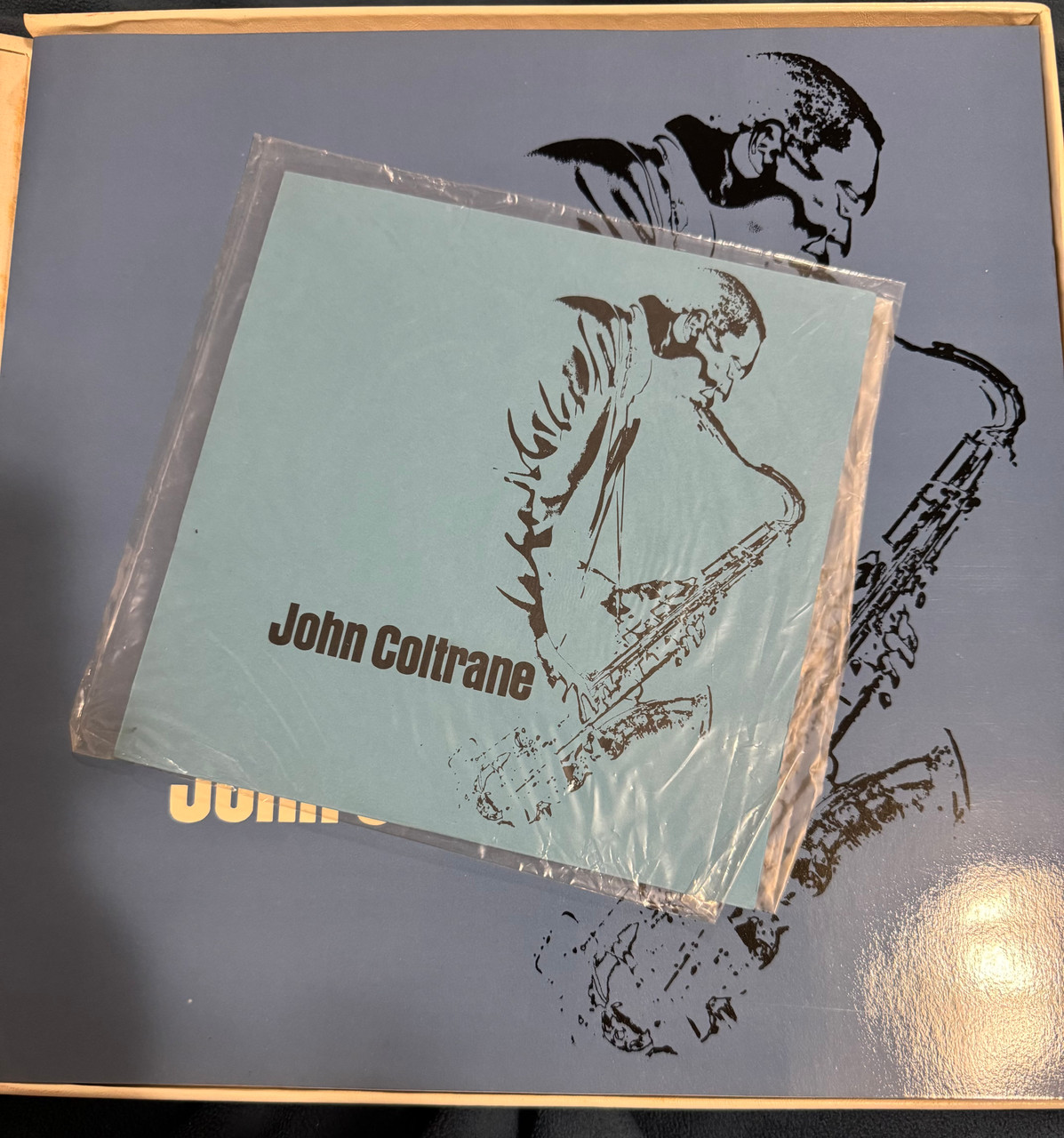 John Coltrane 1969 Japanese Impulse 3 LP Boxset with Rare 7” and