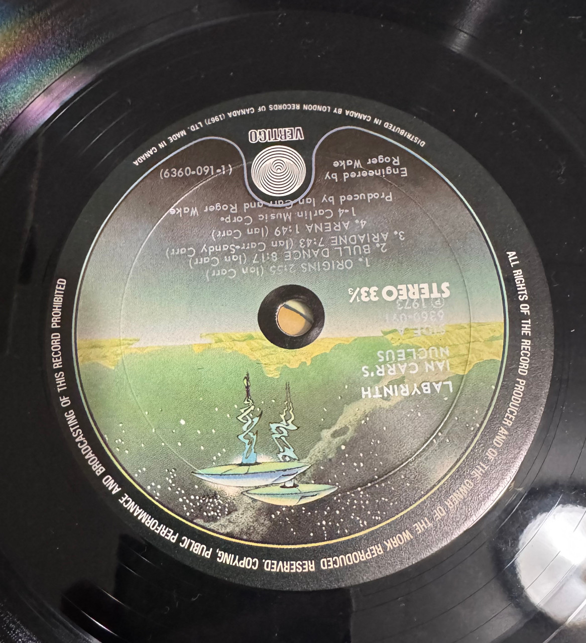Ian Carr's with Nucleus Plus - Labyrinth (1973 Gatefold - NM Vinyl
