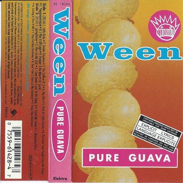 Ween - Pure Guava (1992 NM/NM Cassette) - The Record Centre