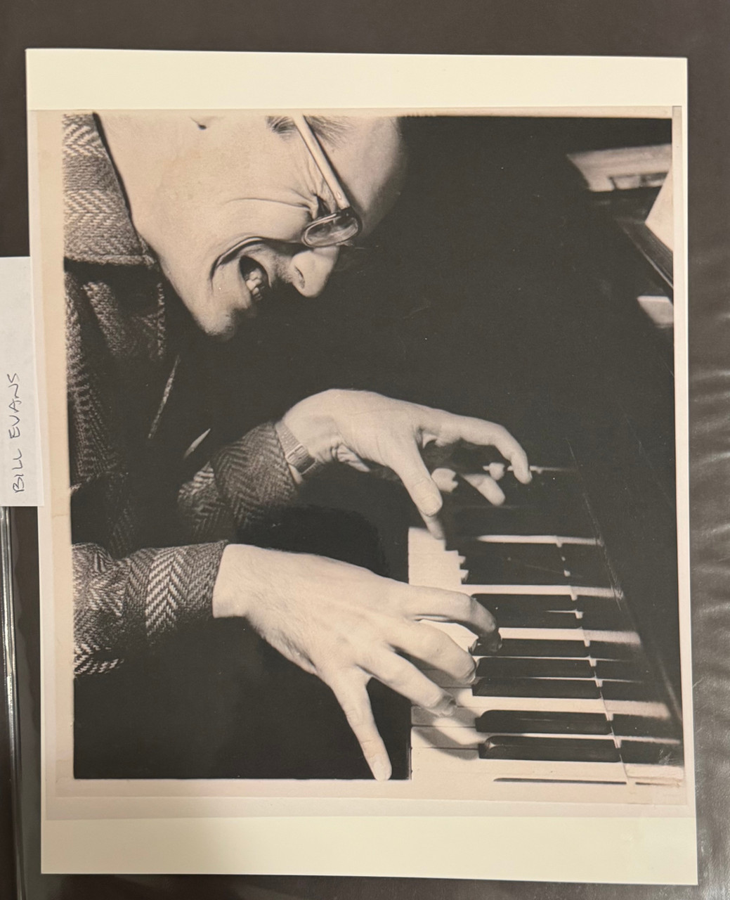 Rare Bill Evans Photo - 1969 - one of a kind! - The Record Centre