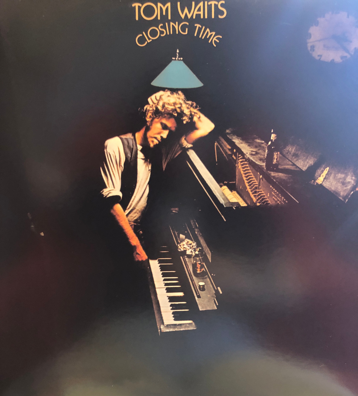 Tom Waits - Closing Time (NM&frasl;NM) (2010, US, Reissue, Black vinyl