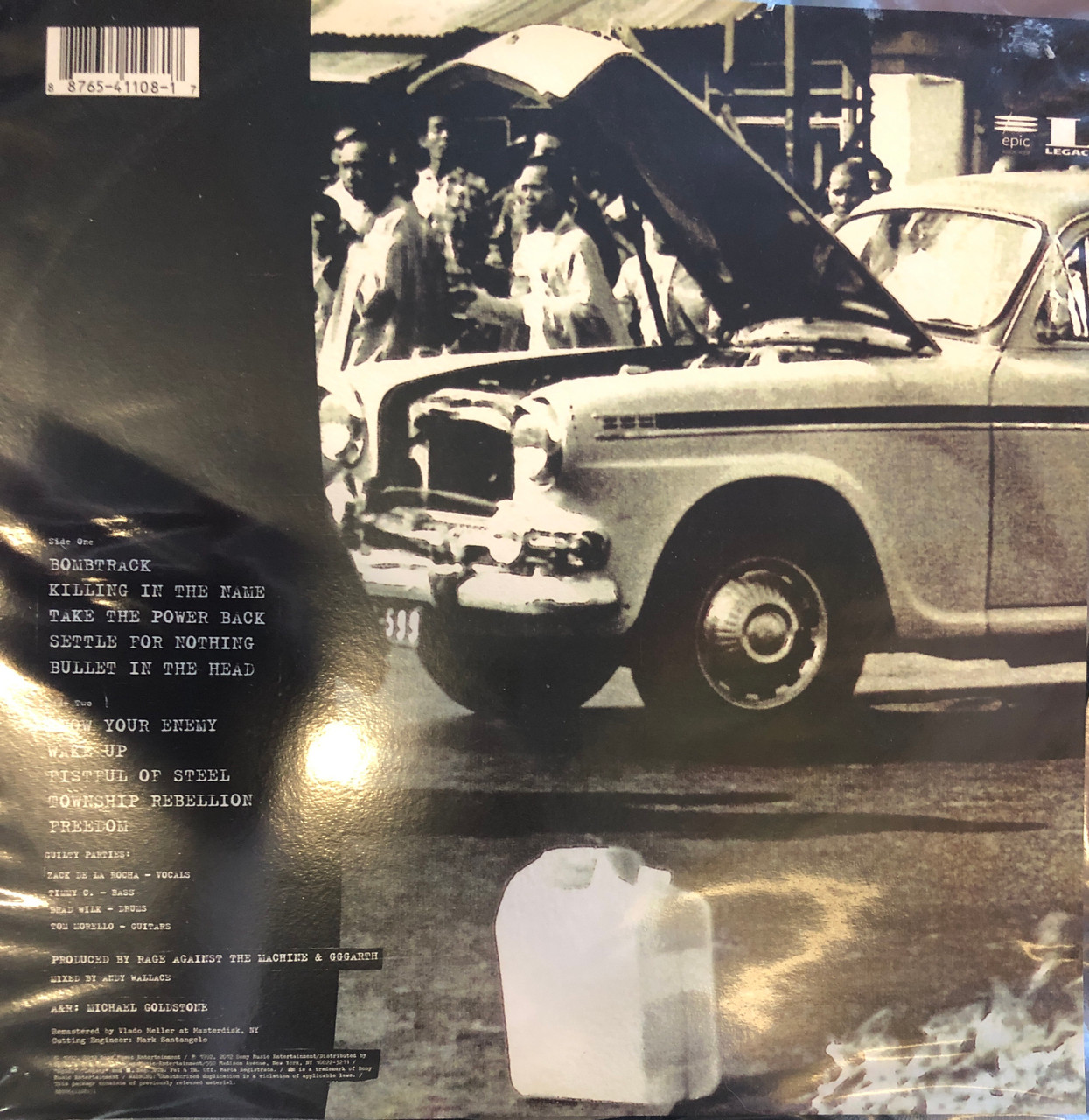 Rage Against The Machine - Rage Against The Machine XX (EX/VG