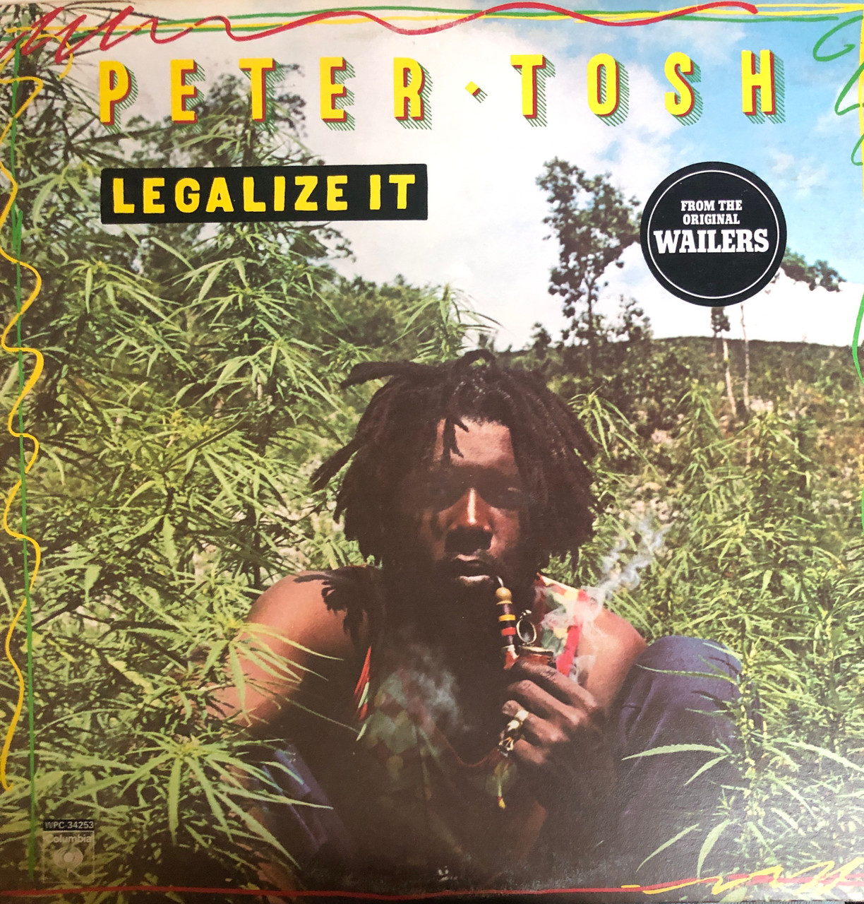 Peter Tosh - Legalize It (NM/EX) (1976, CAN) - The Record Centre