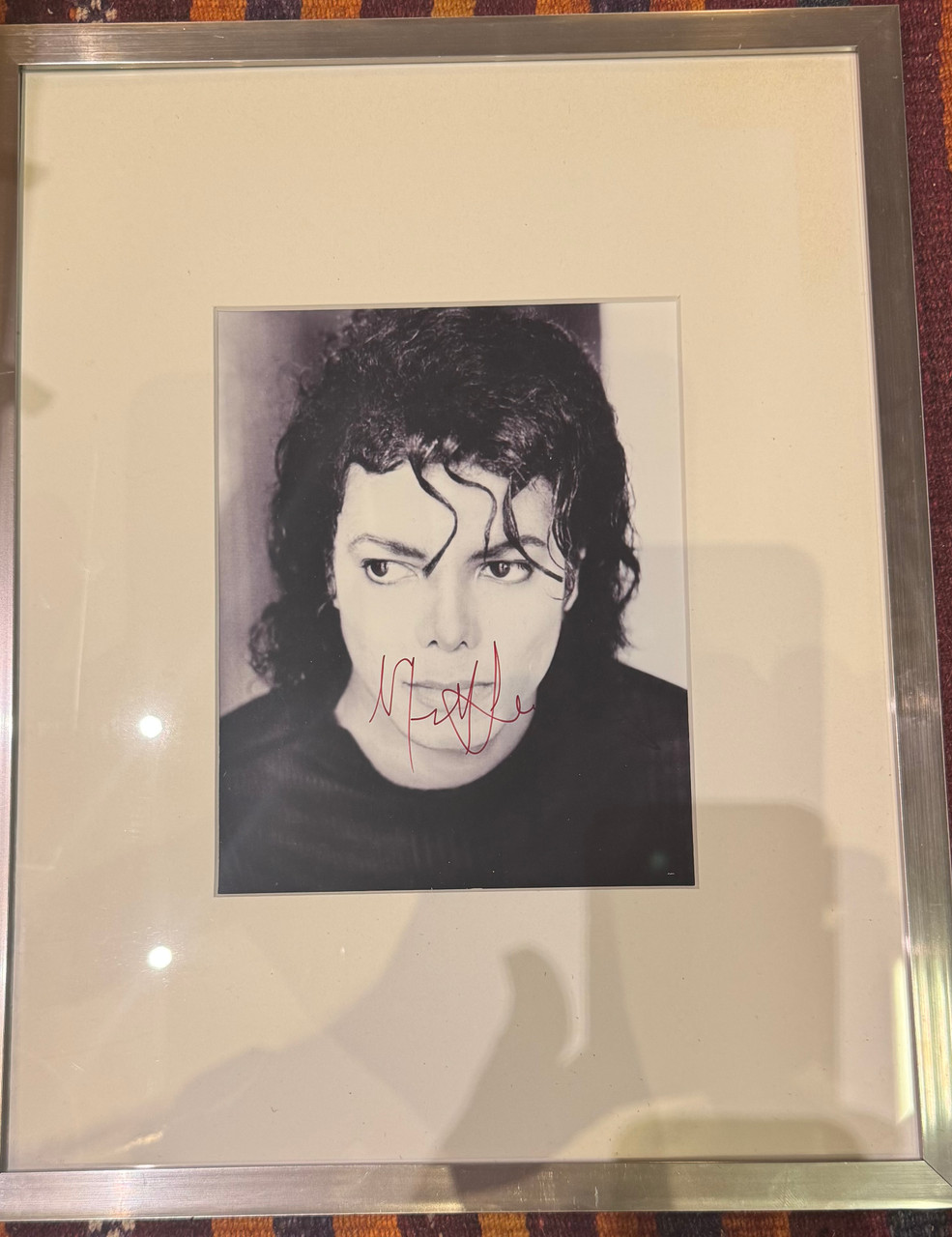 MichaelJackson証明書写真ネガフィルムコレクションフォト Michael Jackson Autographed Photograph (No Shipping) - The