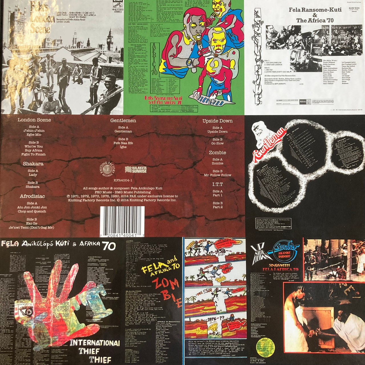 Fela Kuti - Vinyl Box Set 3 (2014 US, 7xLP, Includes poster and