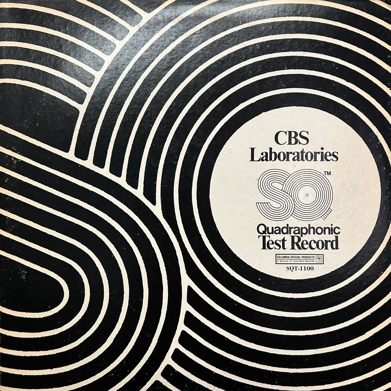Cbs Test Lab CBS Laboratories Quadraphonic Test Record (1973, VG+) - The Record Centre