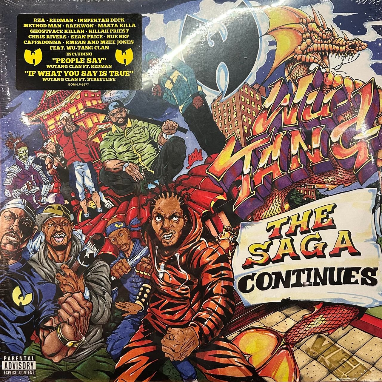 Wu-Tang Clan - The Saga Continues (2017, sealed) - The Record Centre