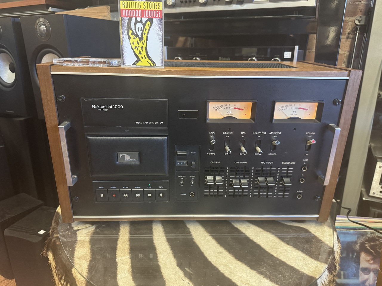 Nakamichi 1000 Tri-Tracer 3 Head Cassette Deck - The Record Centre