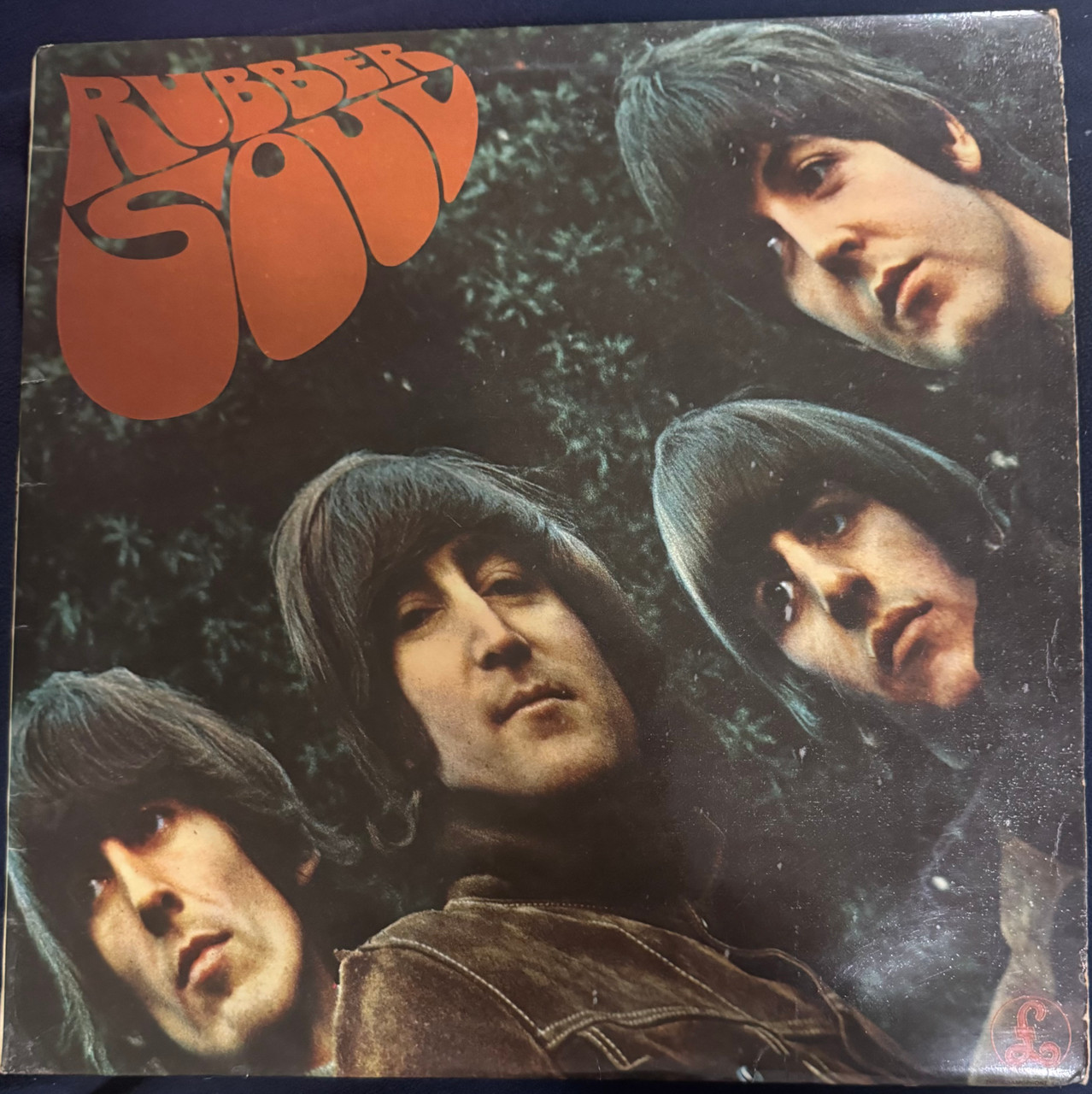 UK盤RUBBER SOUL THE BEATLES The Beatles - Rubber Soul (1965 UK Mono 2nd Pressing VG+/VG) - The