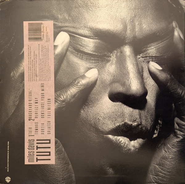 Miles Davis – Tutu (LP used US 1986 NM-/VG+)