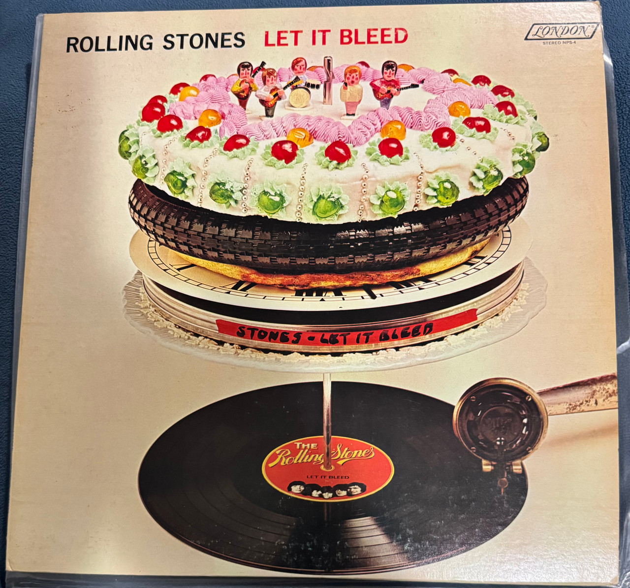 The Rolling Stones - Let it Bleed (1969 Canadian Red London VG+/VG