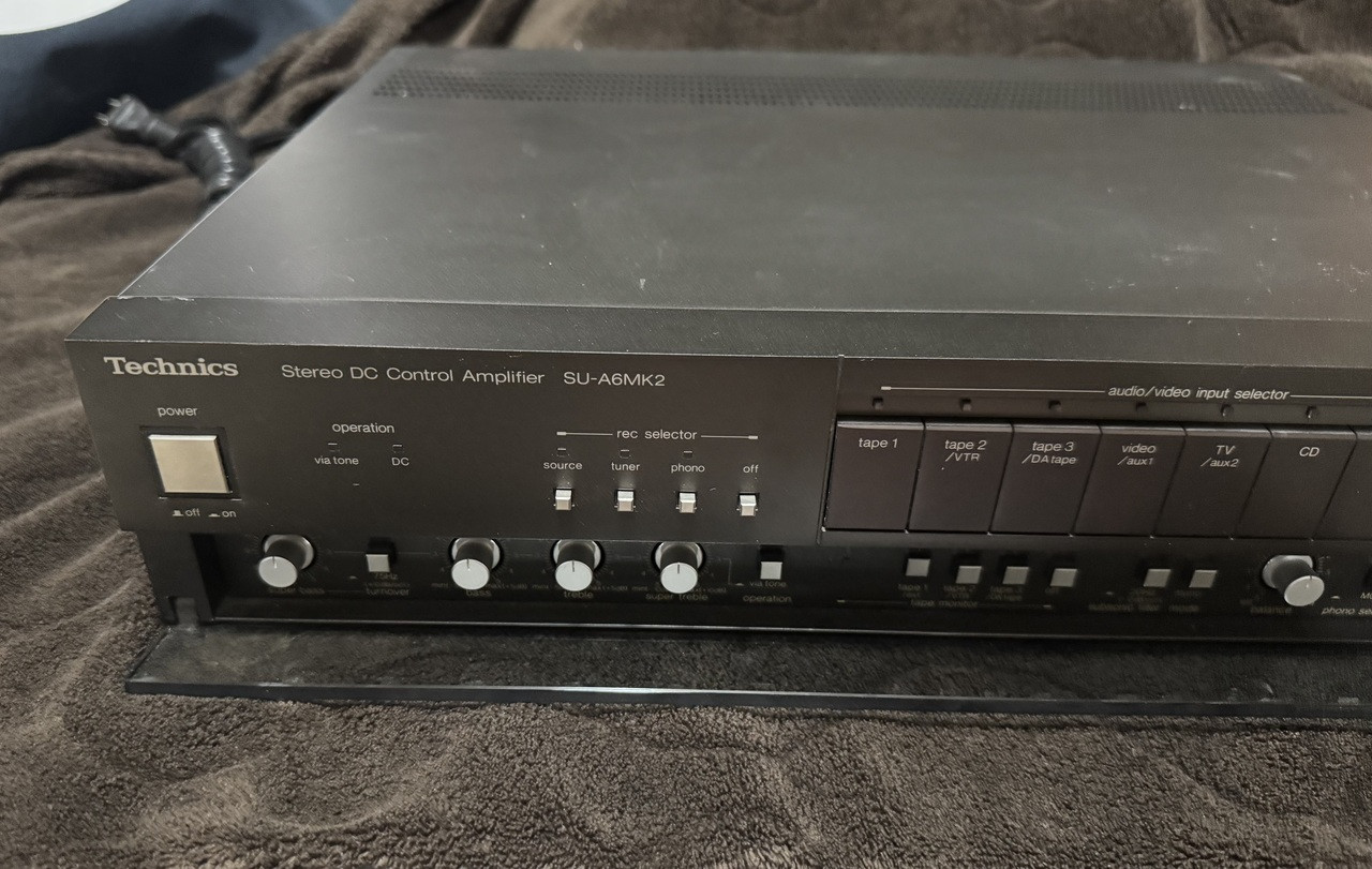 Technics SU-A6 MK2 - Serviced - Amazing MM/MC Phono - The Record