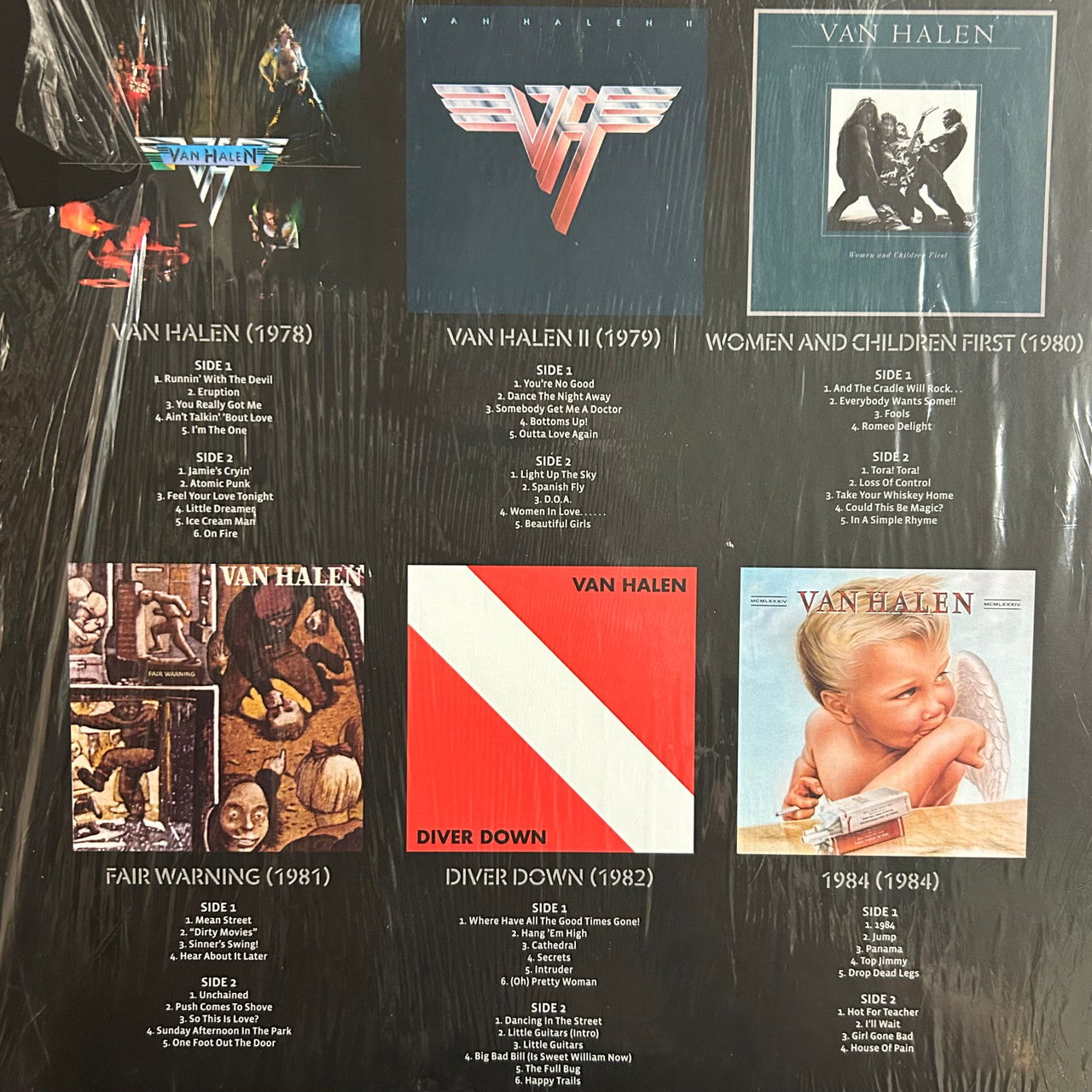 Van Halen - The Collection 1978-1984 (2024, 6xLP, NM/NM) - The