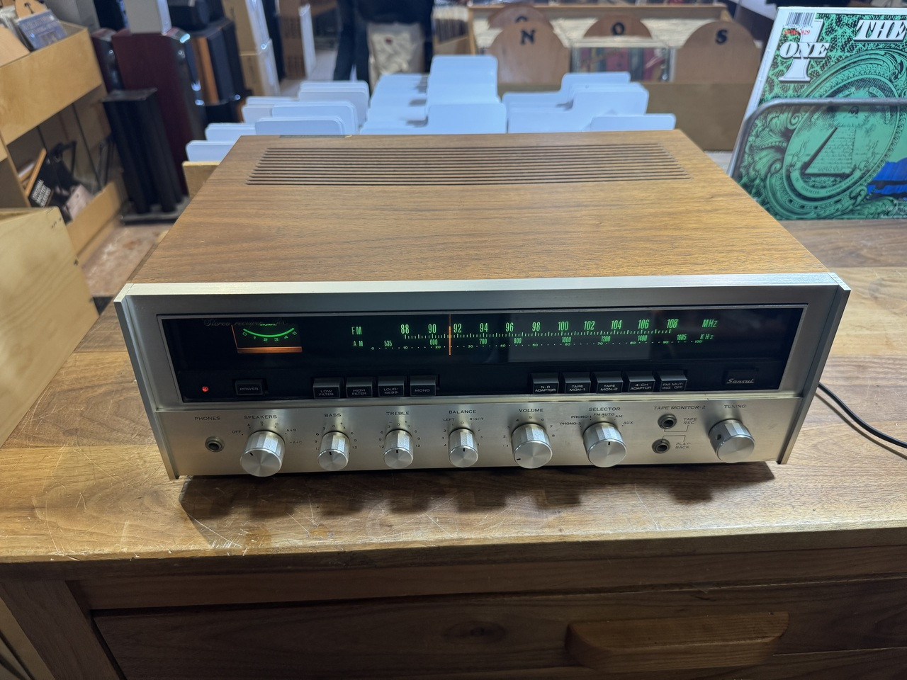 Sansui Six Receiver 1972 incredible condition - Upgraded Phono/Aux