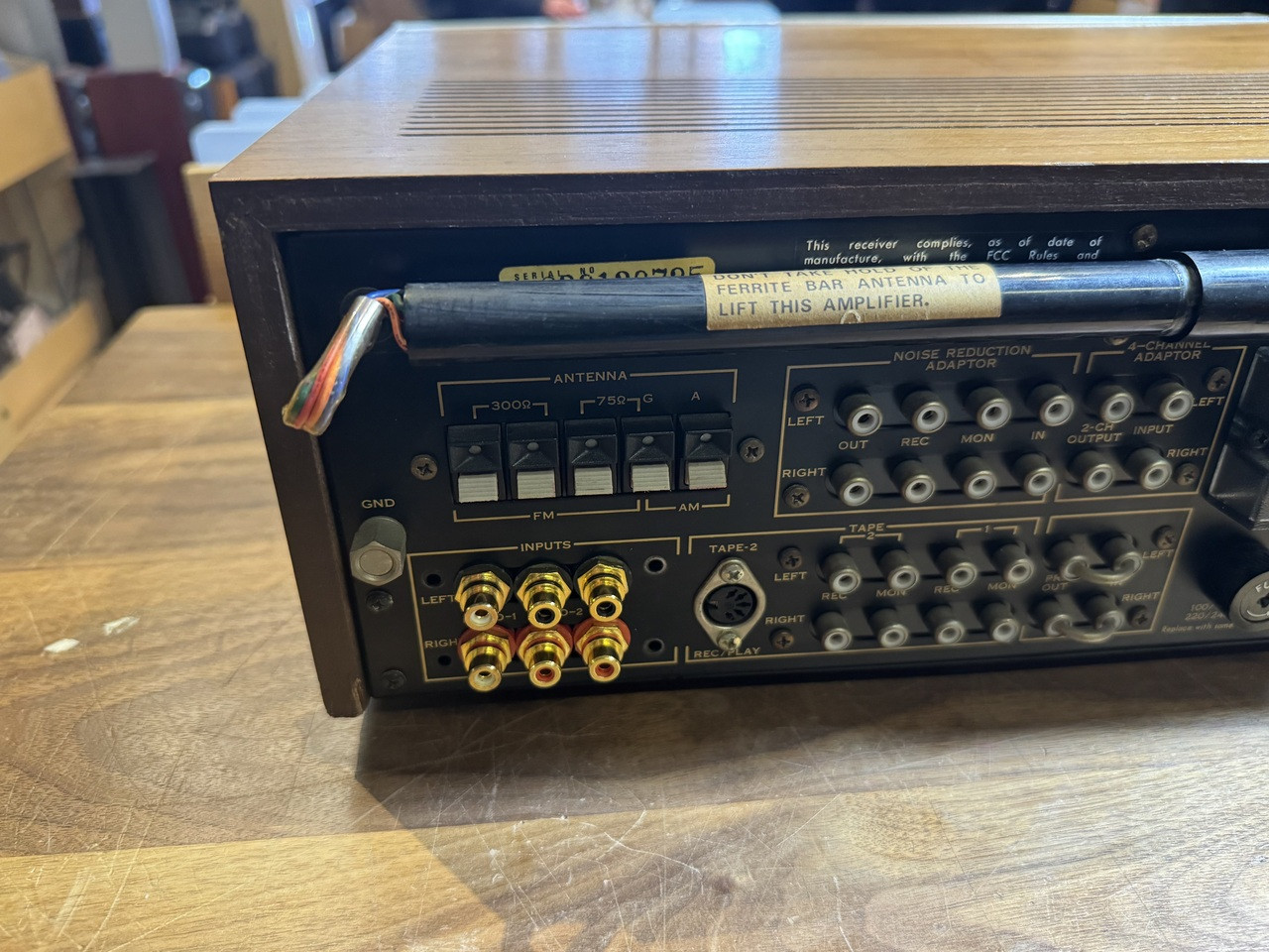 Sansui Six Receiver 1972 incredible condition - Upgraded Phono/Aux