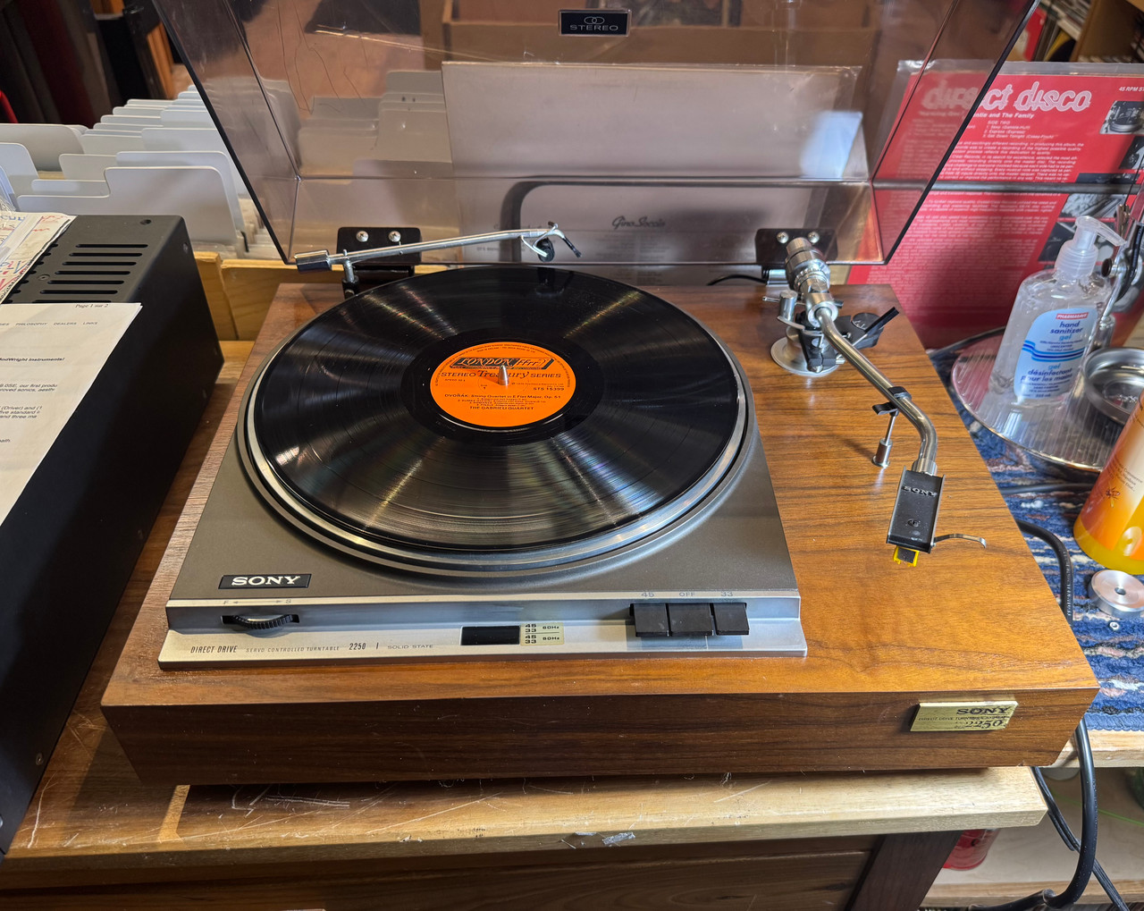 Sony PS-2250 Turntable - Serviced (This is PS-2250 Number 2
