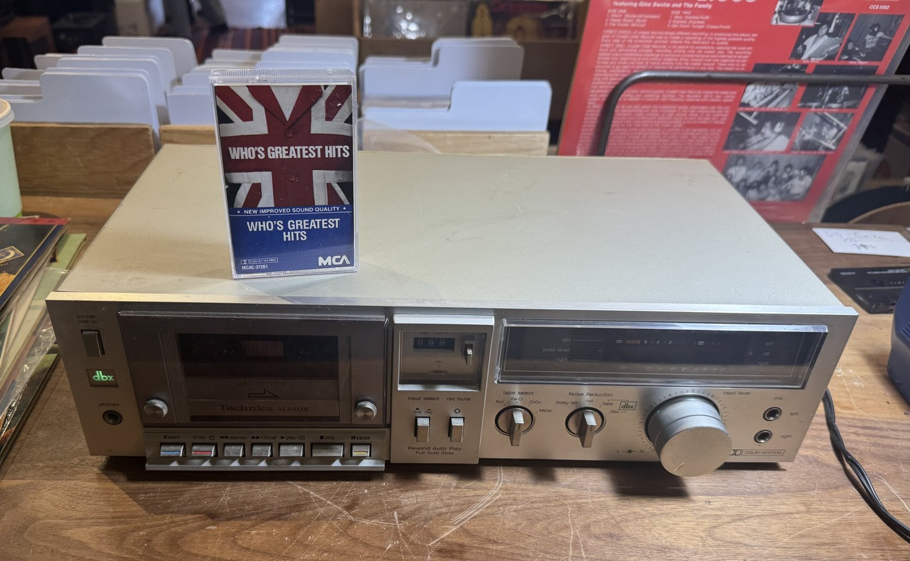 Technics Tapedeck RS-M240X - The Record Centre
