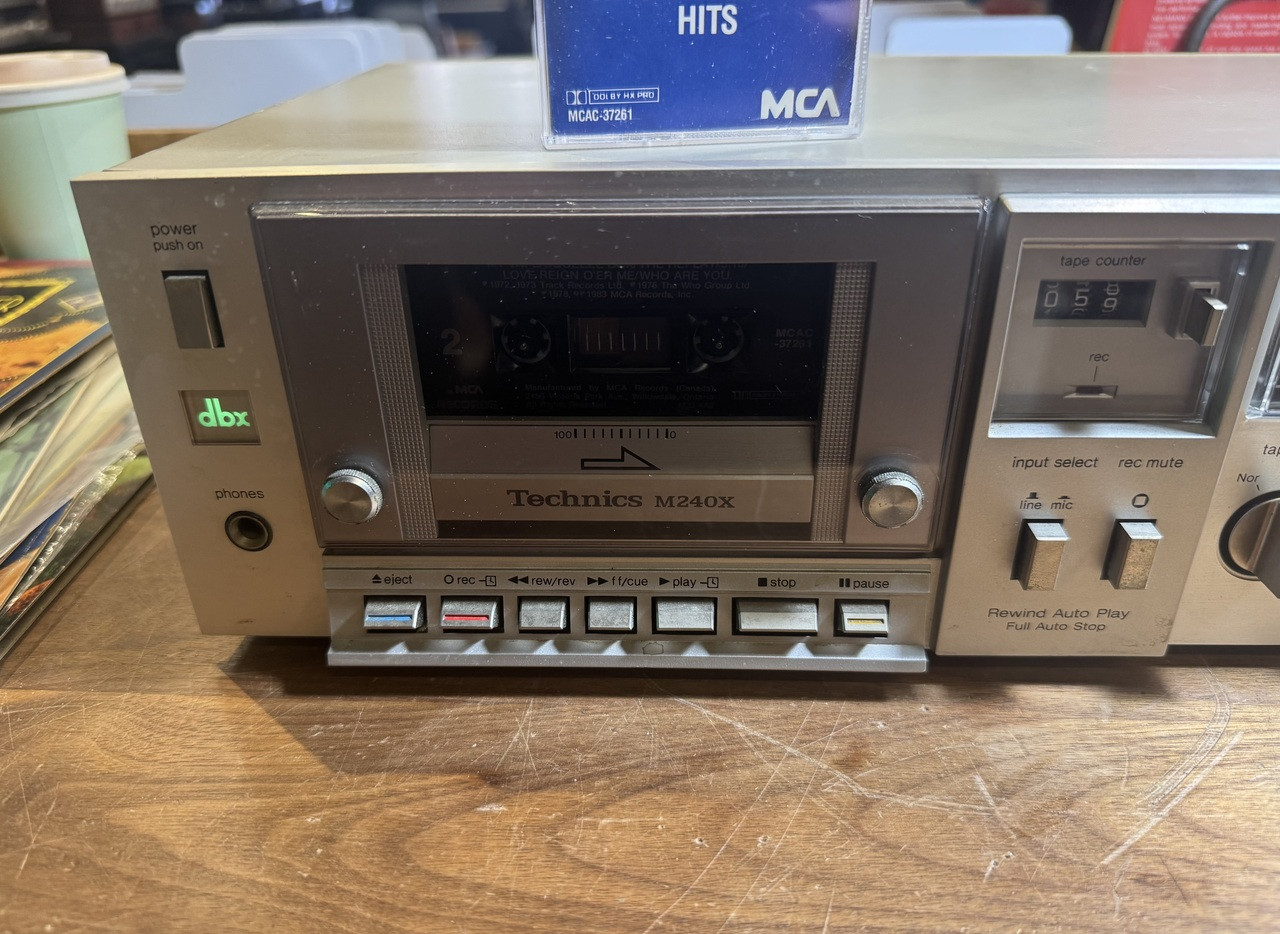 Technics Tapedeck RS-M240X - The Record Centre
