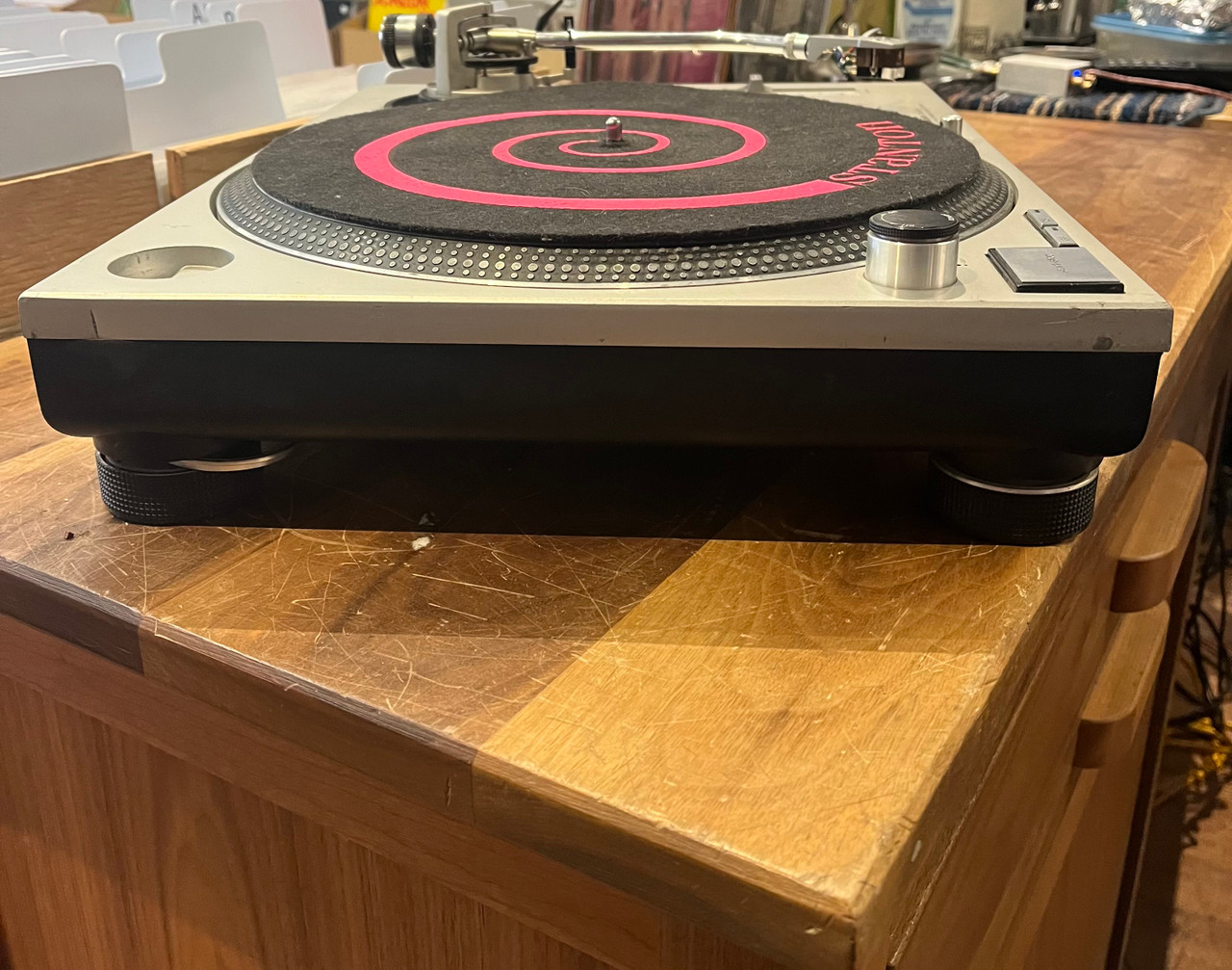 Technics SL-1200 MK II with Shure 44-7 Serviced - Ready to Go