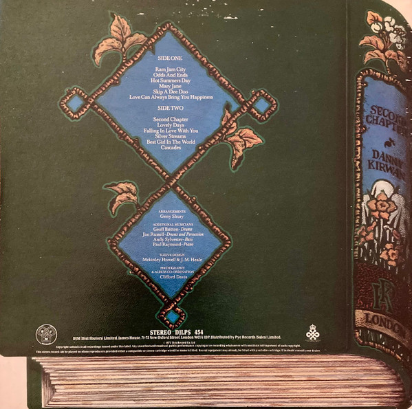 LPDANNY KIRWAN⁄Second Chapter | SORC 中古アナログレコード専門店 