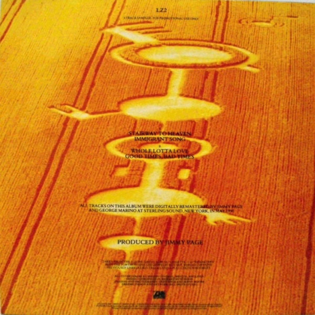 Led Zeppelin Remasters レコード　サンプラー Led Zeppelin Remasters レコード サンプラー Led Zeppelin