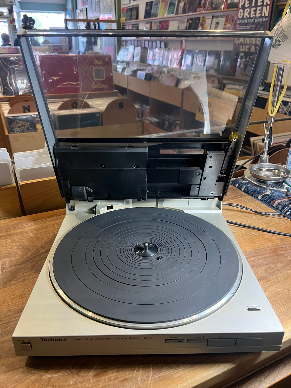 Technics SL-5 Compact Linear Tracking Turntable - fully restored