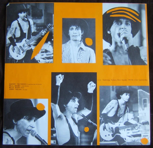 Johnny Thunders – Cosa Nostra Never Sleeps (LP used Sweden 1984 