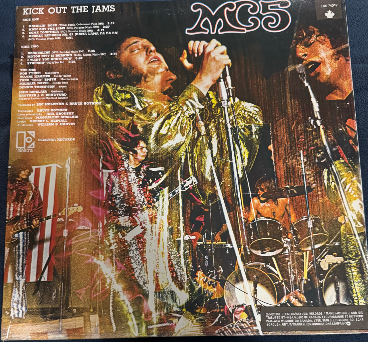 MC5 - Kick Out the Jams (Canadian Reissue - Censored Version EX/EX