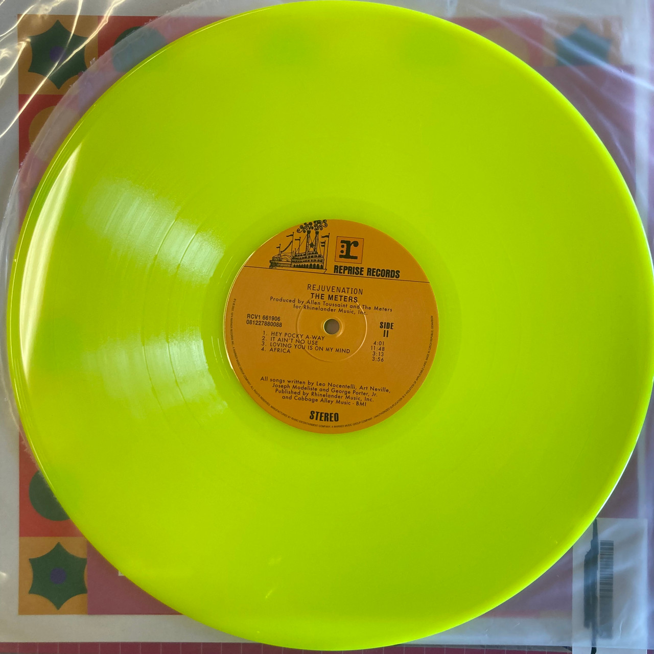 The Meters - Rejuvenation (2022 US, reissue, 180g, yellow vinyl