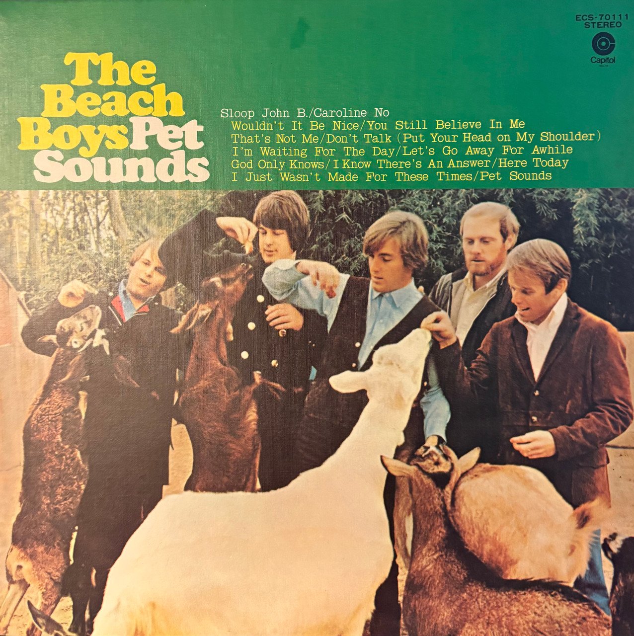 The Beach Boys - Pet Sounds (1974 Japan, Reissue, Includes Insert