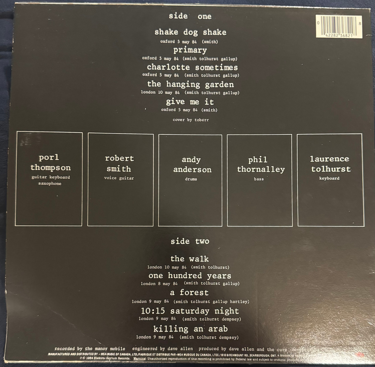 The Cure Concert - the Cure Live (1984 EX/VG) - The Record Centre