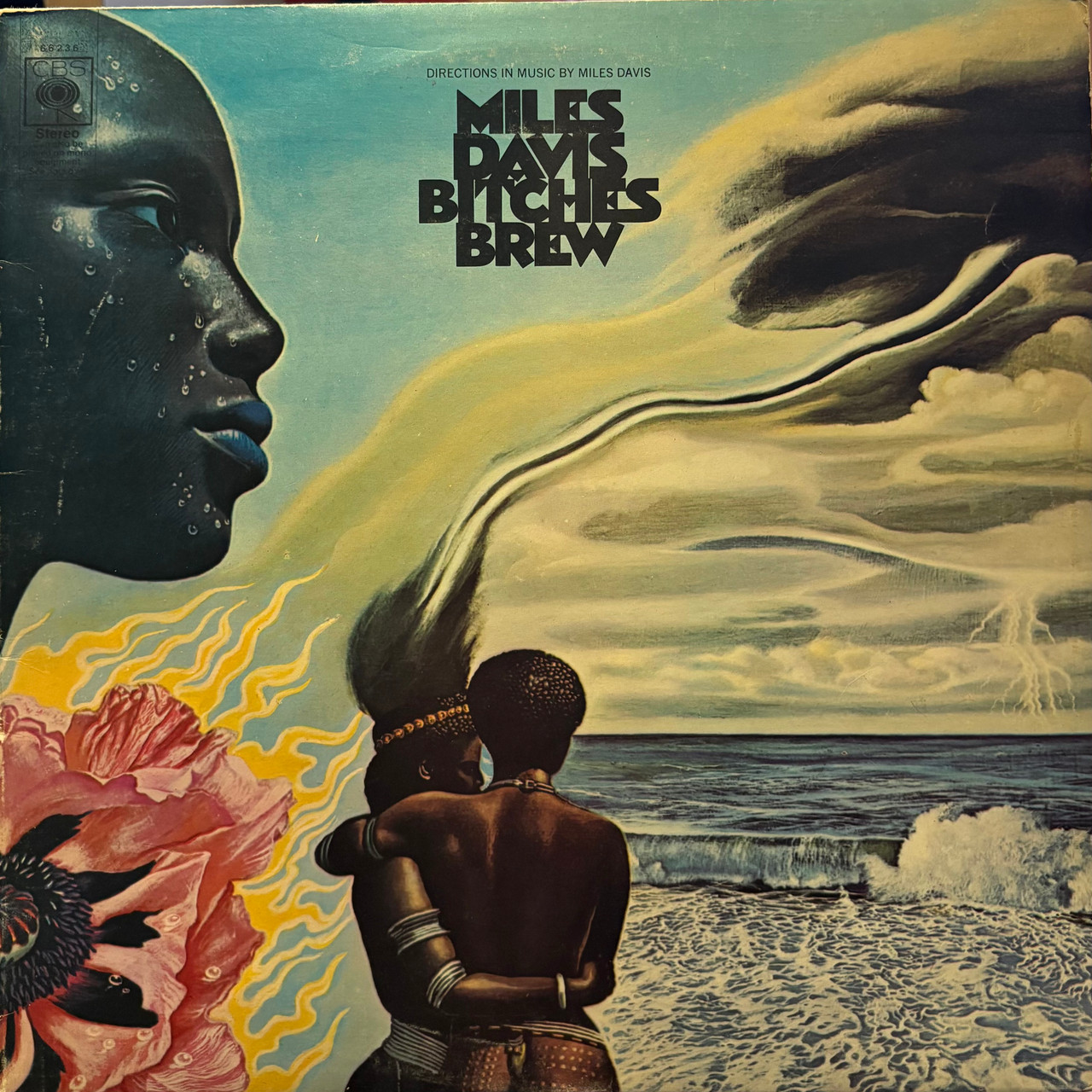 Miles Davis - Bitches Brew (1970 UK, 2XLP, Gatefold, Stereo, VG+/