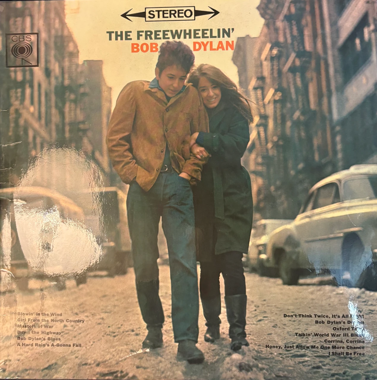 Bob Dylan - The Freewheelin' Bob Dylan (UK 1964 , Stereo, EX-/VG+)