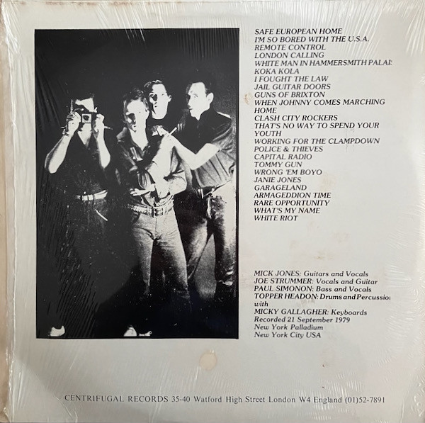 The Clash – Clampdown, USA (2LPs used UK 1980 unofficial release