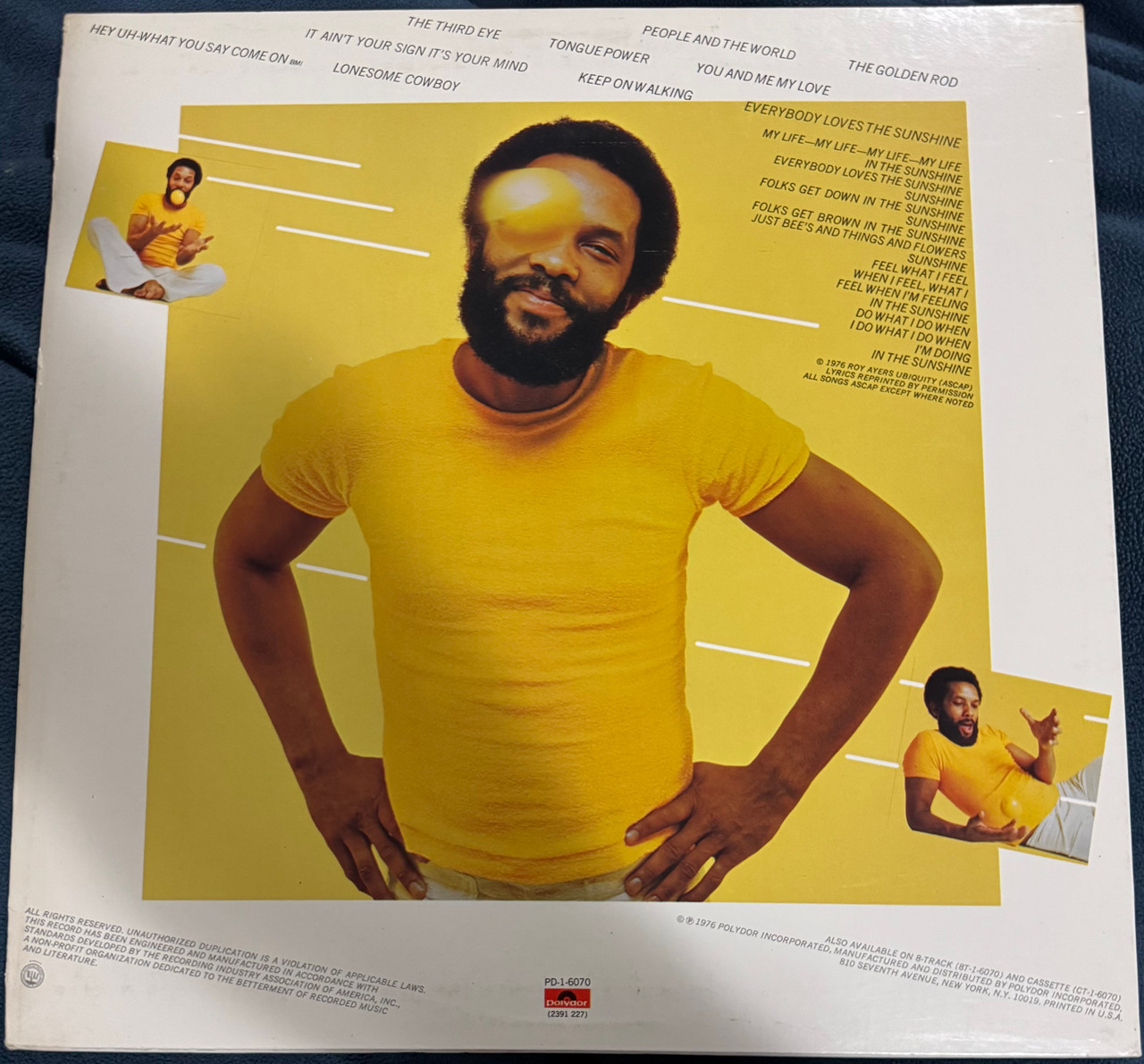 Roy Ayers Ubiquidy - Everybody Loves The Sunshine (1976 USA EX/VG