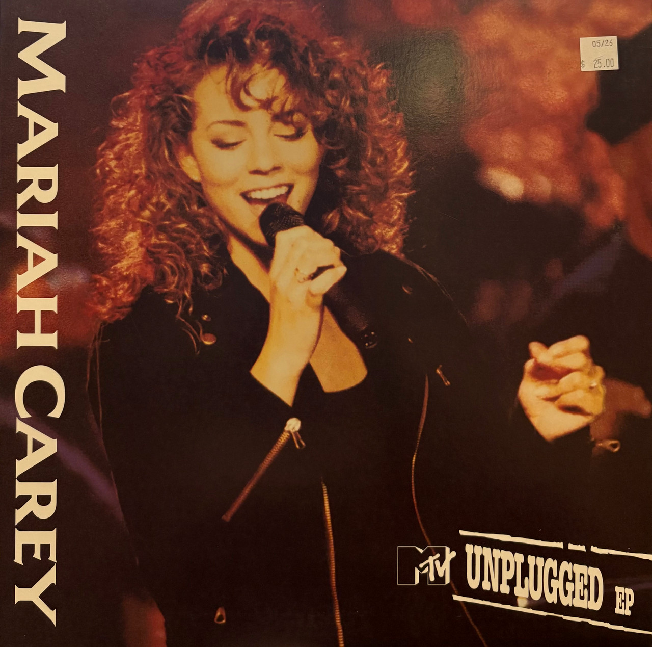 Mariah Carey - MTV Unplugged EP (2020 US, 12” EP, Reissue