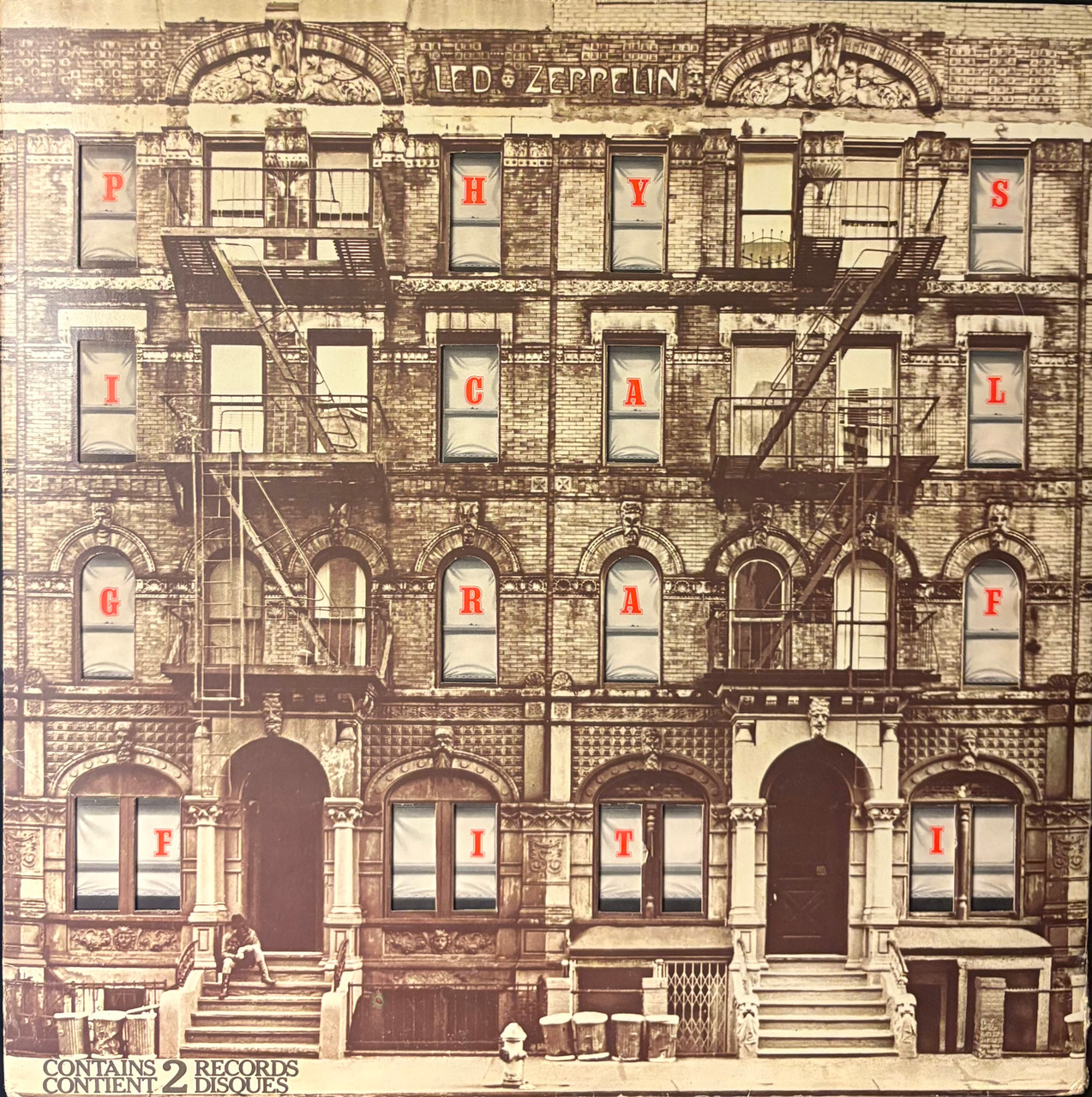 Led Zeppelin - Physical Graffiti (Canadian Reissue, 2XLP, VG+/VG+)