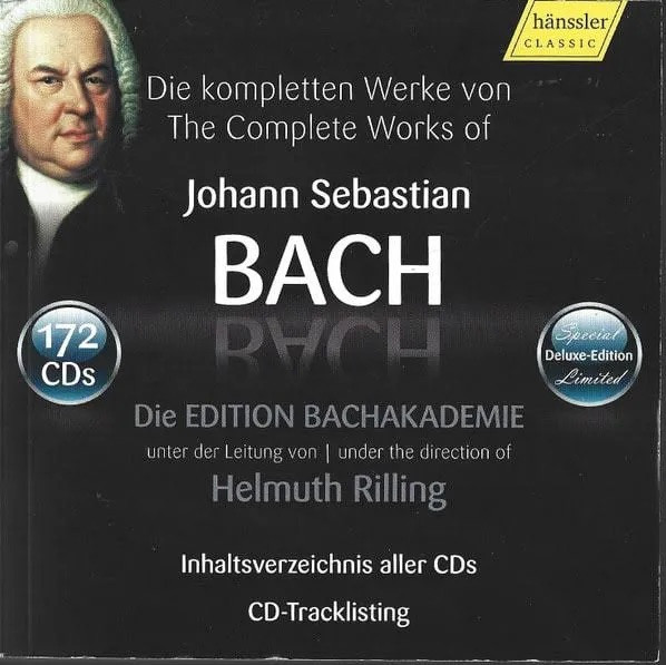 Johann Sebastien Bach 172 CD Boxset - The Record Centre