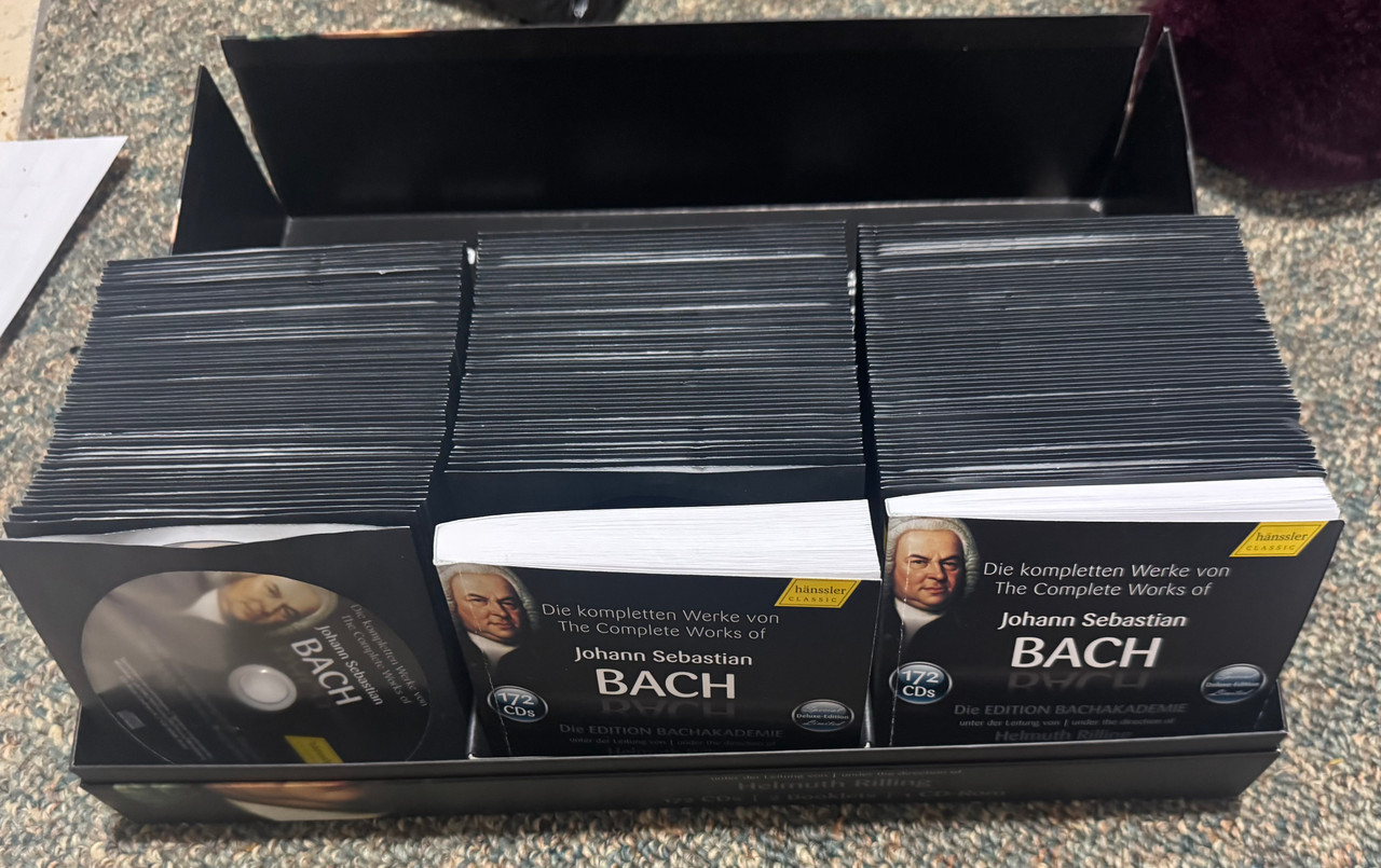 Johann Sebastien Bach 172 CD Boxset - The Record Centre