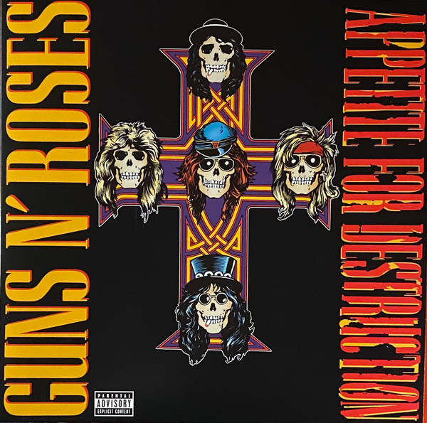 Guns N' Roses リトグラフ　2022 Guns N' Roses — Appetite For Destruction (2022 Reissue, NM-/EX