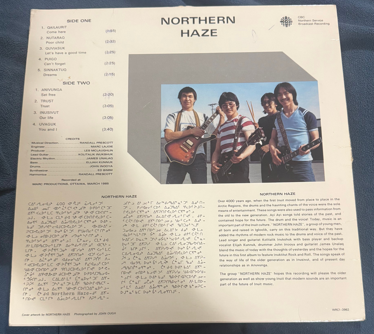 Northern Haze (1986 CBC Northern Service VG/VG) - The Record Centre