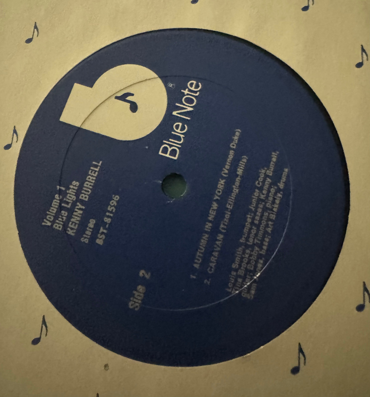 Kenny Burrell - Blue Lights (1975 EX/VG+ Warhol Cover Blue Note