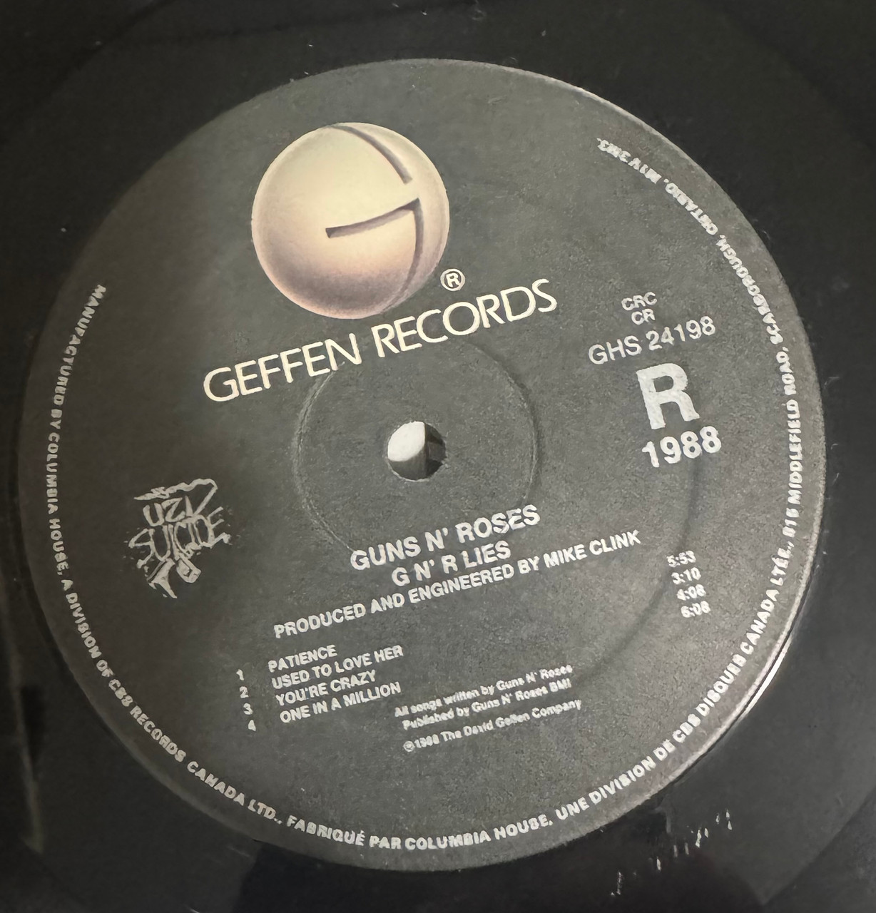 Guns N' Roses GN'R Lies (1988 Club Edition - Uncensored Cover