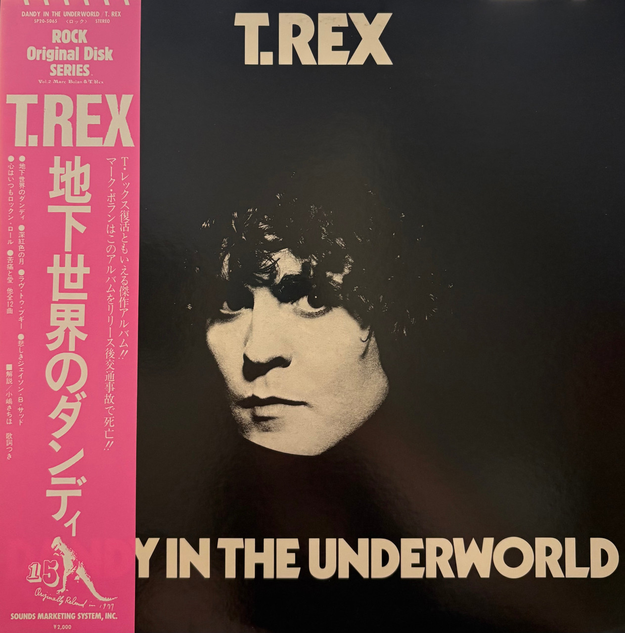 T. Rex - Dandy In The Underworld (1983 Japan, Reissue, Includes