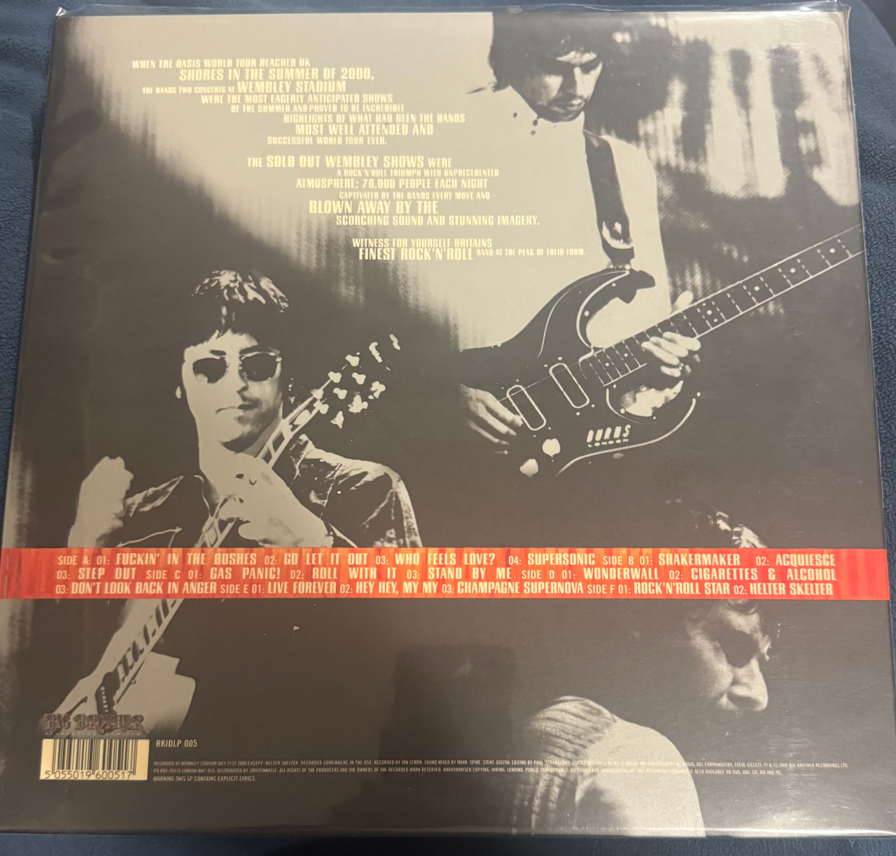 Oasis - Familiar to Millions (2000 UK Limited Edition NM/NM) - The