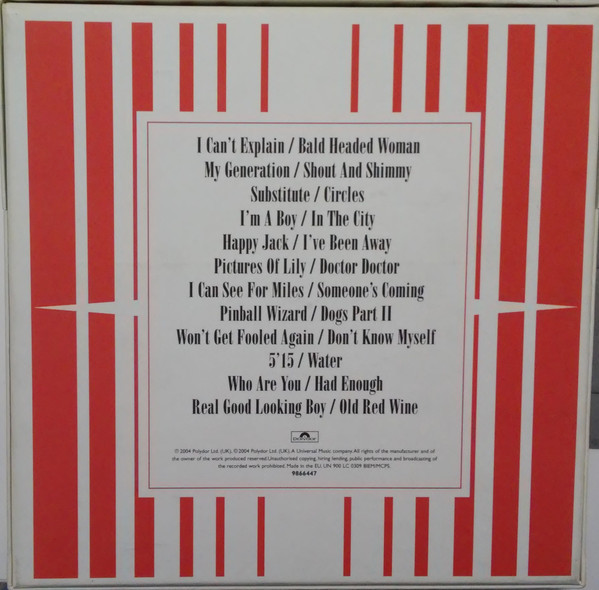 The Who – The First Singles Box (12 x 7 inch single box set NEW