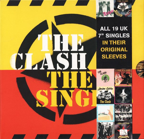 The Clash – The Singles (19 x 7 inch single box set used UK 2006