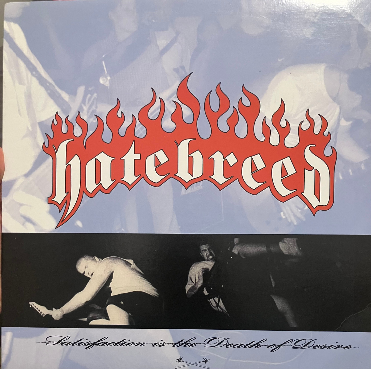 Hatebreed - Satisfaction Is The Death Of Desire (VG+/G) (1997, US