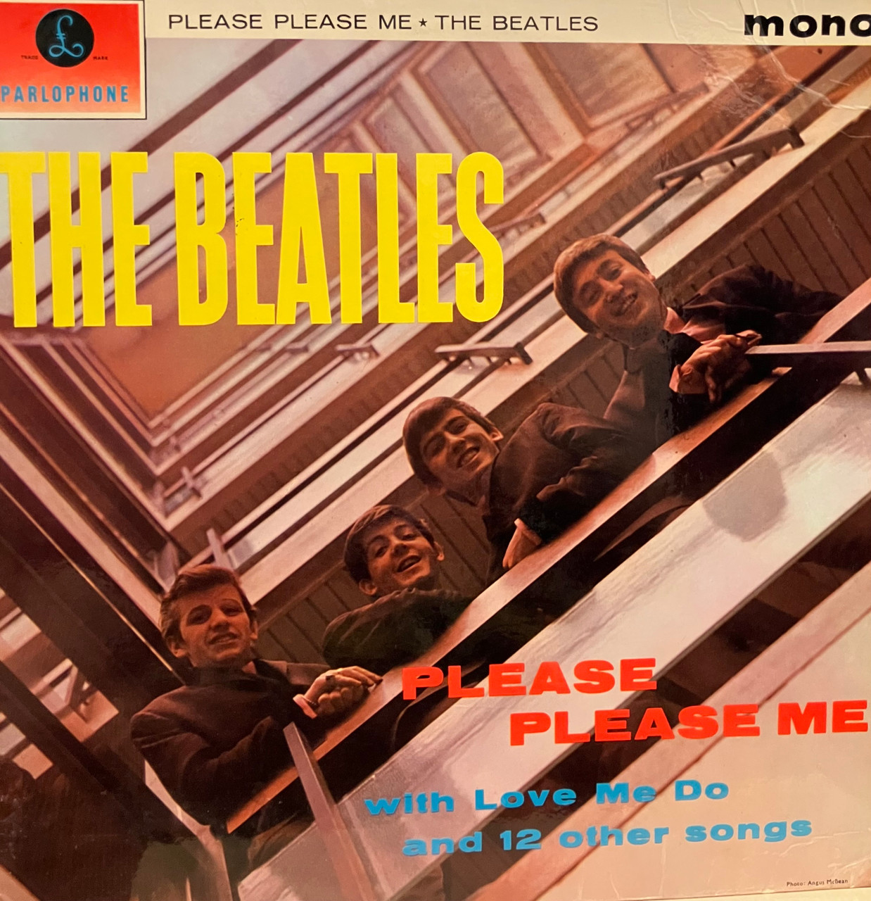 The Beatles - Please Please Me (VG+/VG-) (1963, Mono, 5th UK
