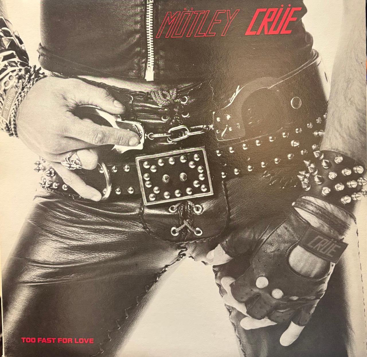 Mötley Crüe - Too Fast For Love (1982 Canada, EX/VG+) - The Record